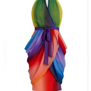 NWT Multicolor Gabrielle Union Line from NY&Co Dress size Large